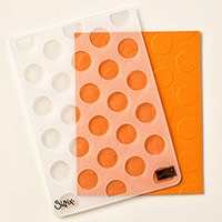 Polka Dot Textured Impressions Embossing Folder