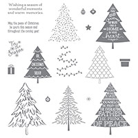 Peaceful Pines Photopolymer Stamp Set