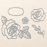 Rose Garden Thinlits Dies