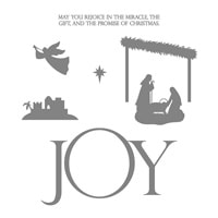 Joyful Nativity Photopolymer Stamp Set