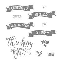 Time Of Year Photopolymer Stamp Set